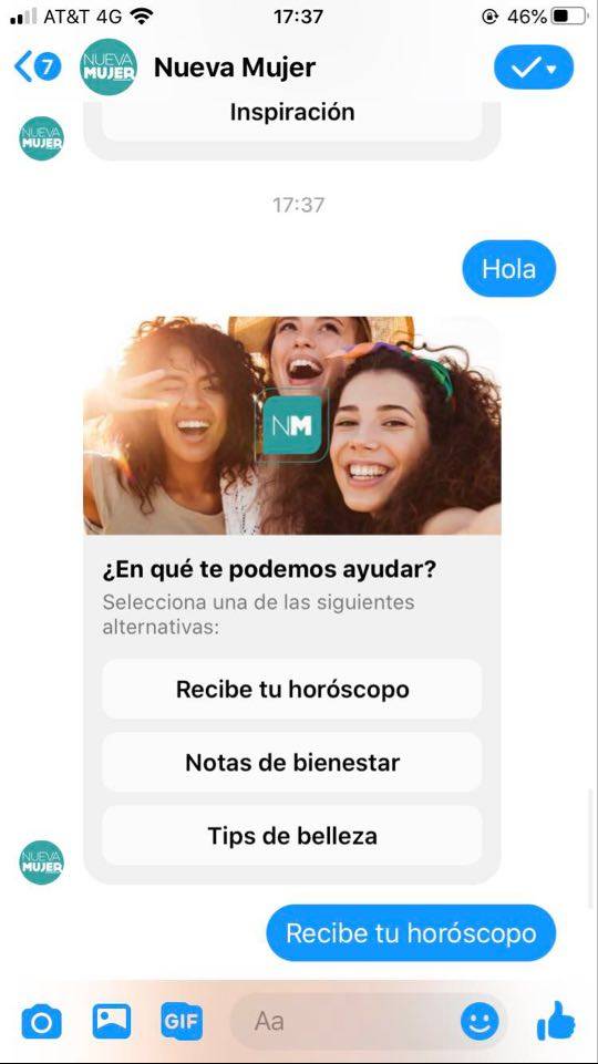 messenger nueva mujer messenger nueva mujer