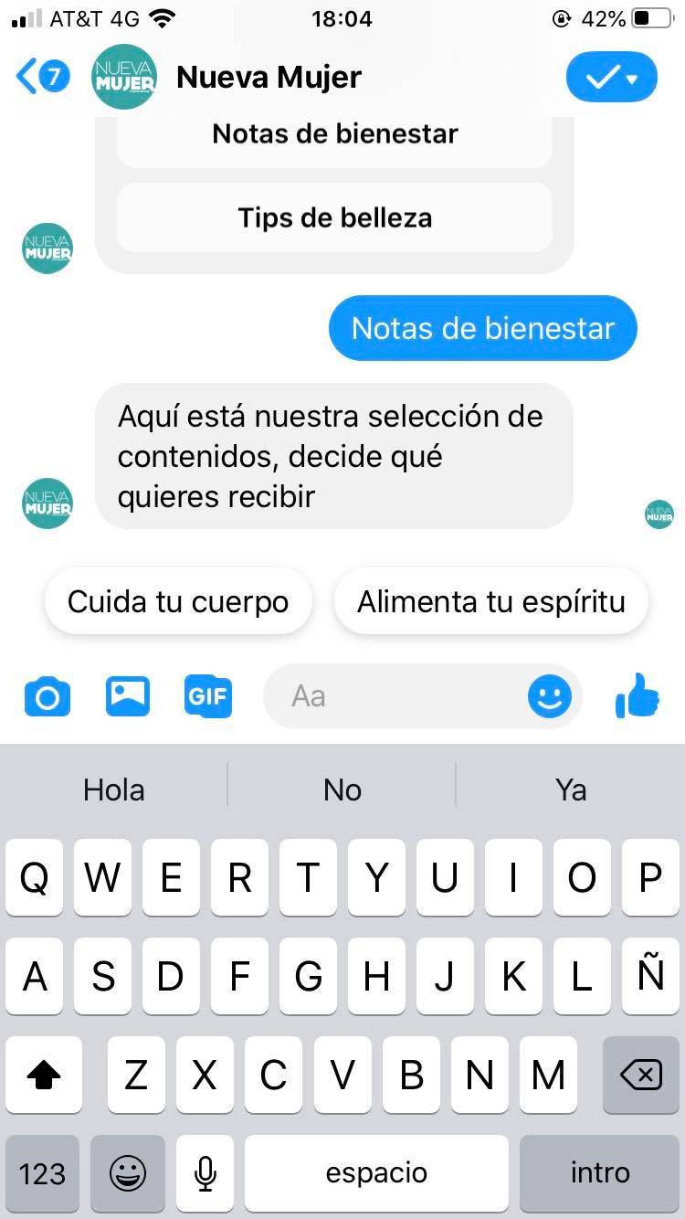 messenger nueva mujer messenger nueva mujer