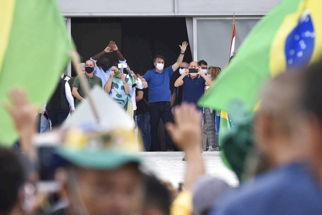 Bolsonaro manifestación