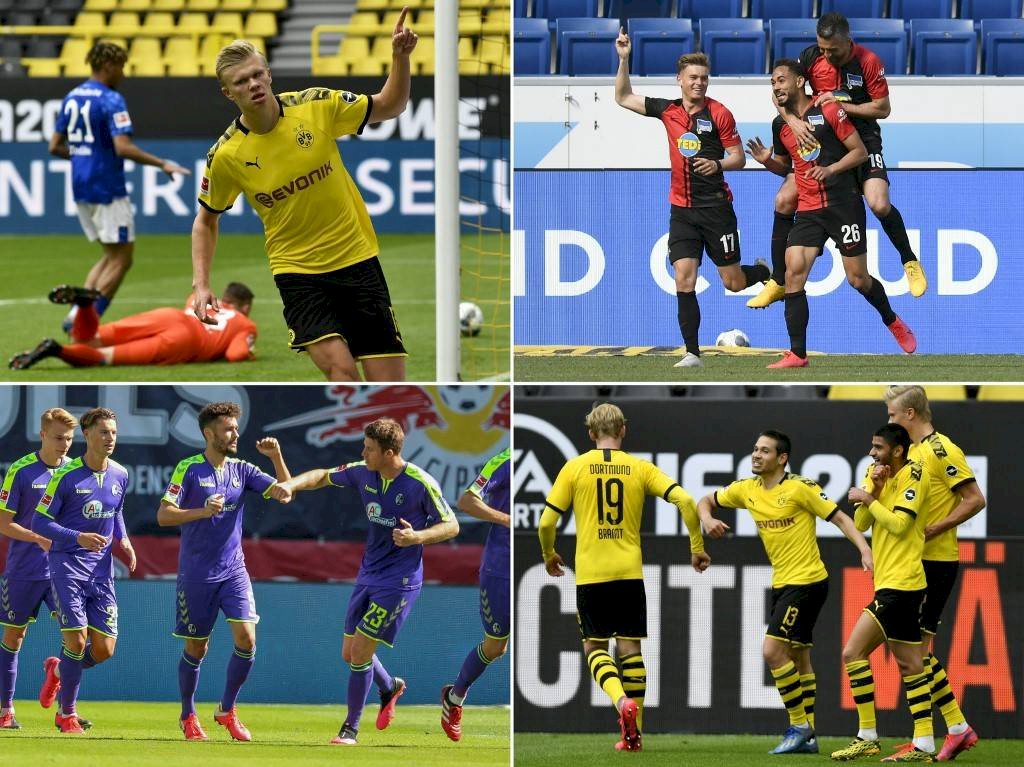 Besos y abrazos el gran debate en la Bundesliga