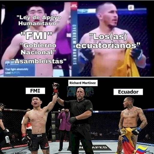 Memes tras la derrota de Marlon Chito Vera