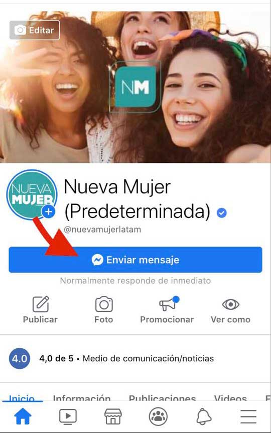 Messenger Nueva Mujer Messenger Nueva Mujer