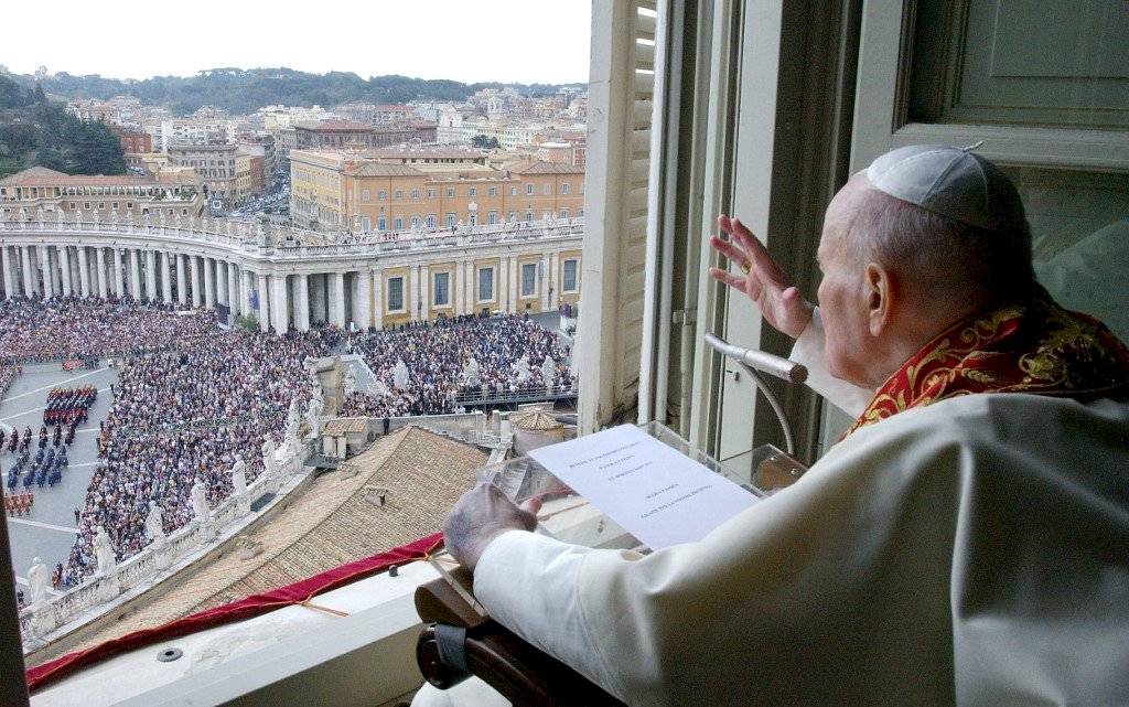 Papa Juan Pablo II en 2005