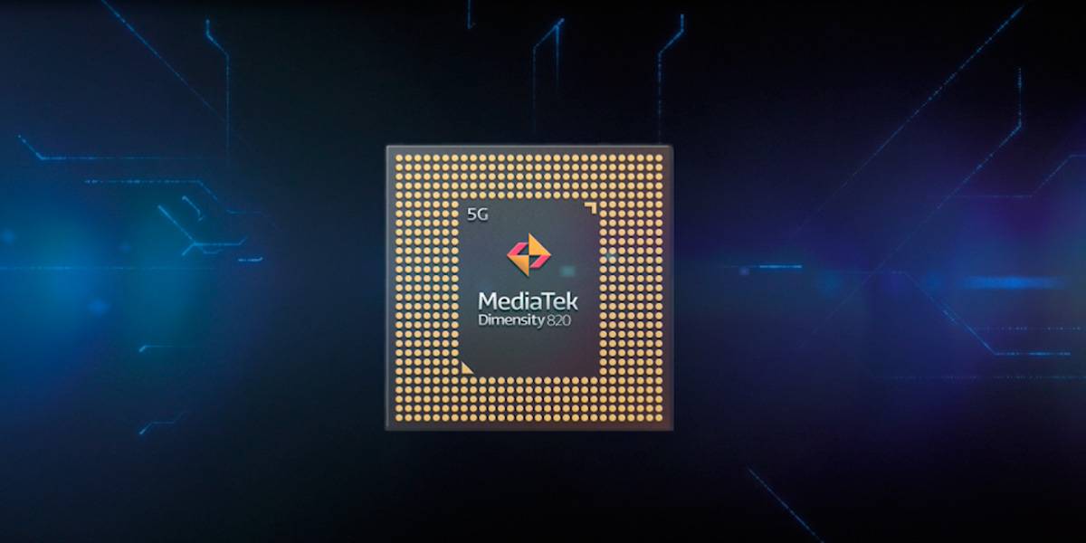 Mediatek muestra su nuevo chip 5G Dimensity 820: pura potencia para juegos y redes