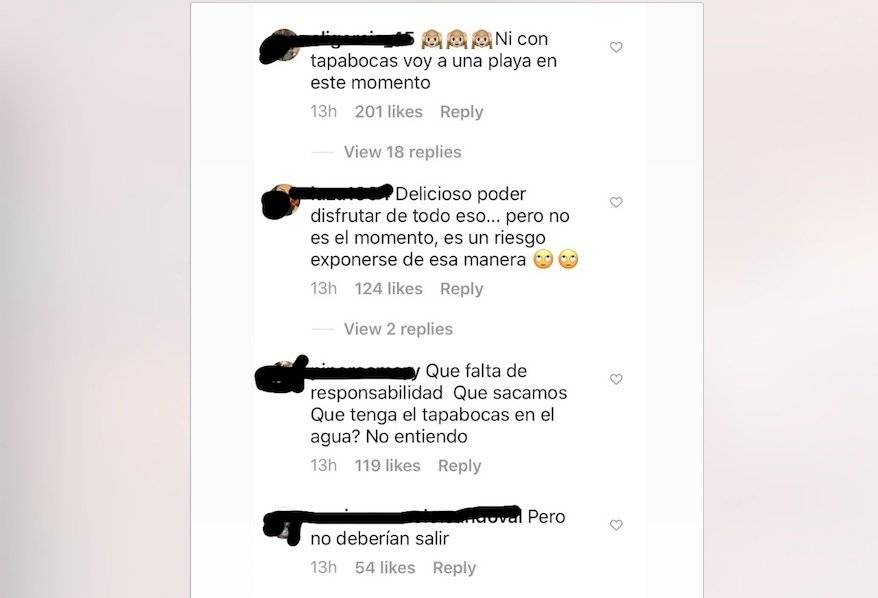 Comentarios a Claudia Bahamón