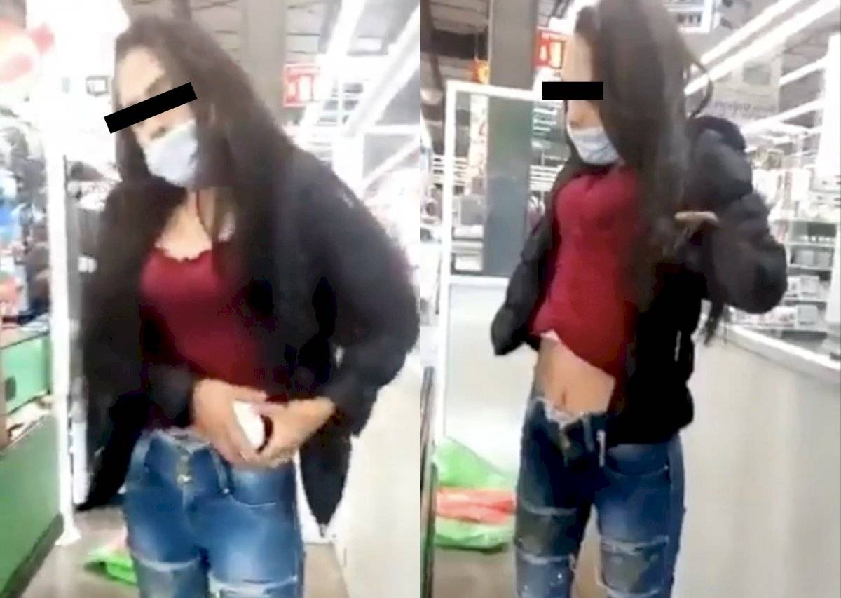 Aparece una nueva Lady; joven intenta aplicar el robo hormiga y la atrapan