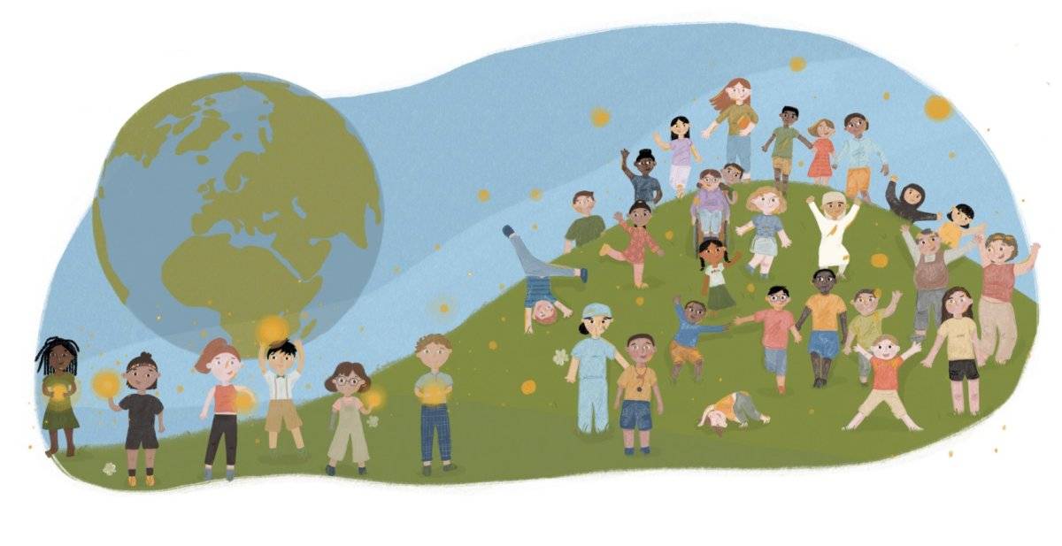 Ilustração do livro "Hope, where are you?"