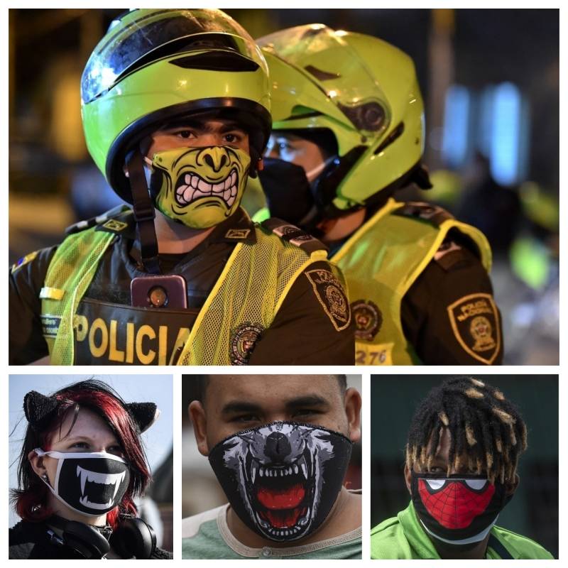 Las mascarillas más curiosas en el mundo