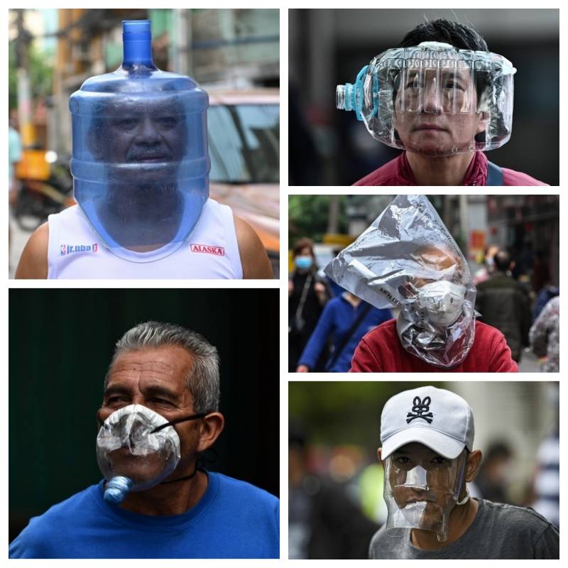 Las mascarillas más curiosas en el mundo