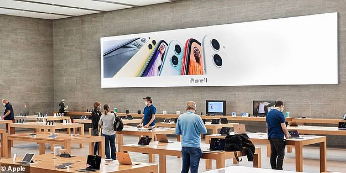 Apple reabrió alrededor de 100 de sus tiendas en el mundo, pero los clientes deben cumplir ciertos requisitos antes de entrar