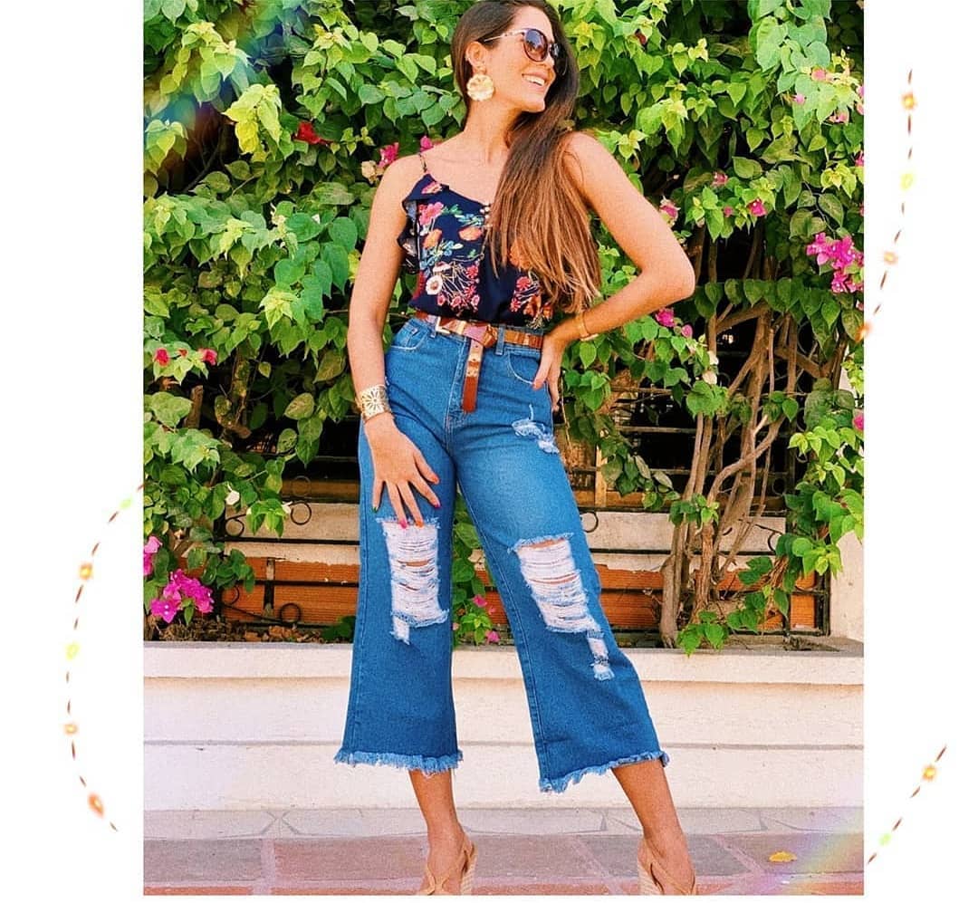 Pantalones anchos en tendencia Pantalones anchos en tendencia