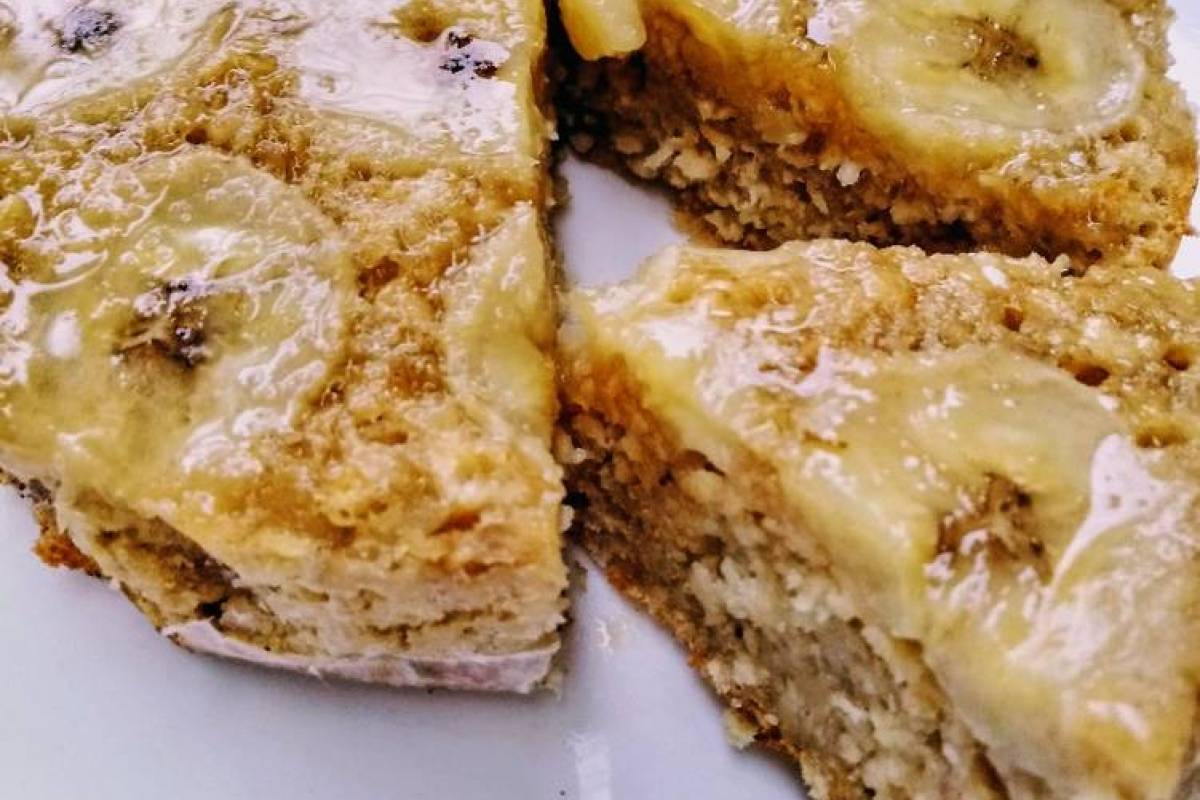 Torta de bananas y avena ¡Deliciosa para compartir con tus amigos y familiares! Nueva Mujer