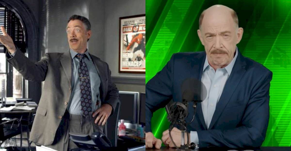J. K. Simmons interpretó a J. Jonah Jameson,