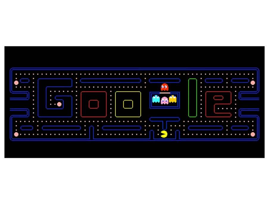 Doodle interactivo de Pac-Man