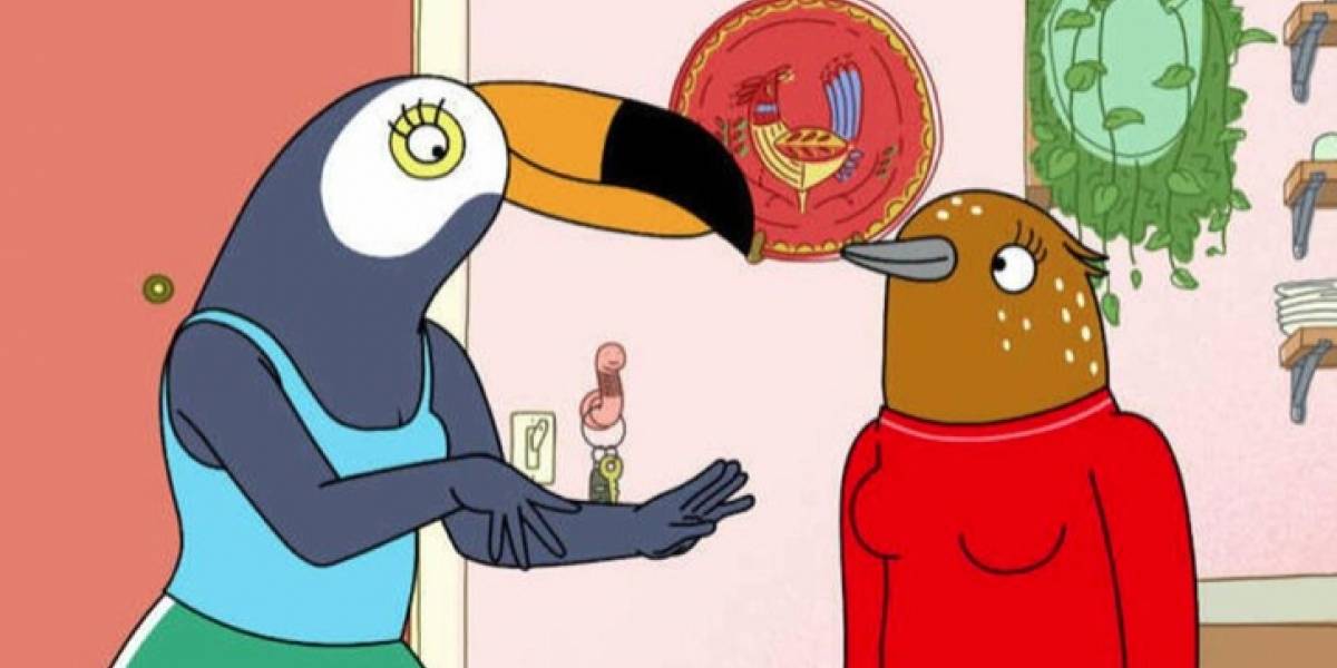 Tuca & Bertie, la serie animada excluida de Netflix que ahora será transmitida por cable