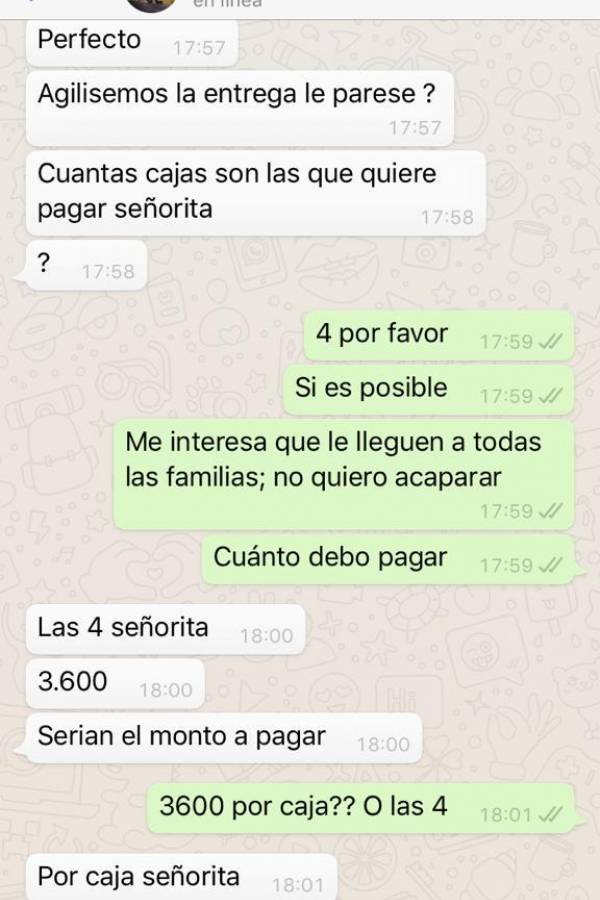 Pantallazo estafa