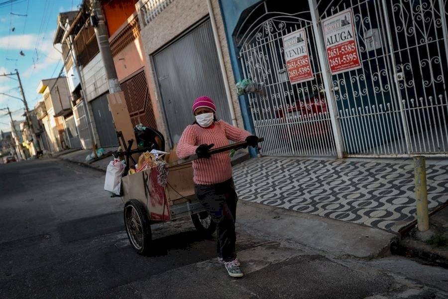 El viacrucis de los recicladores de Brasil: coronavirus, crisis y prejuicios