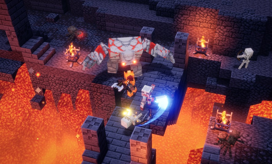 Minecraft Dungeons review Minecraft Dungeons review