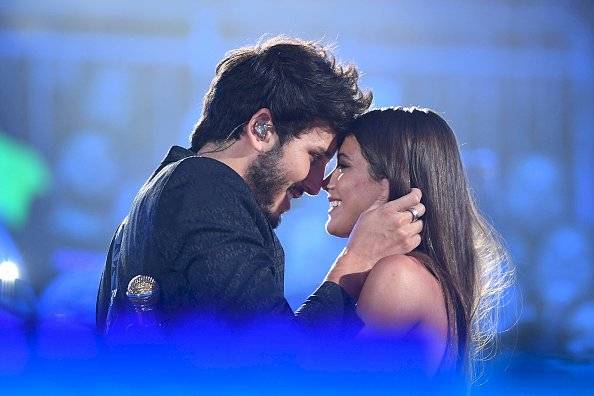 Tini Stoess y Sebastián Yatra - Getty