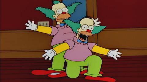 Los Simpson Krusty Homero Los Simpson Krusty Homero