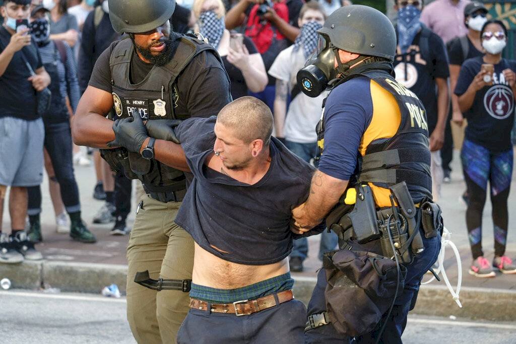 Policía, Atlanta, protestas