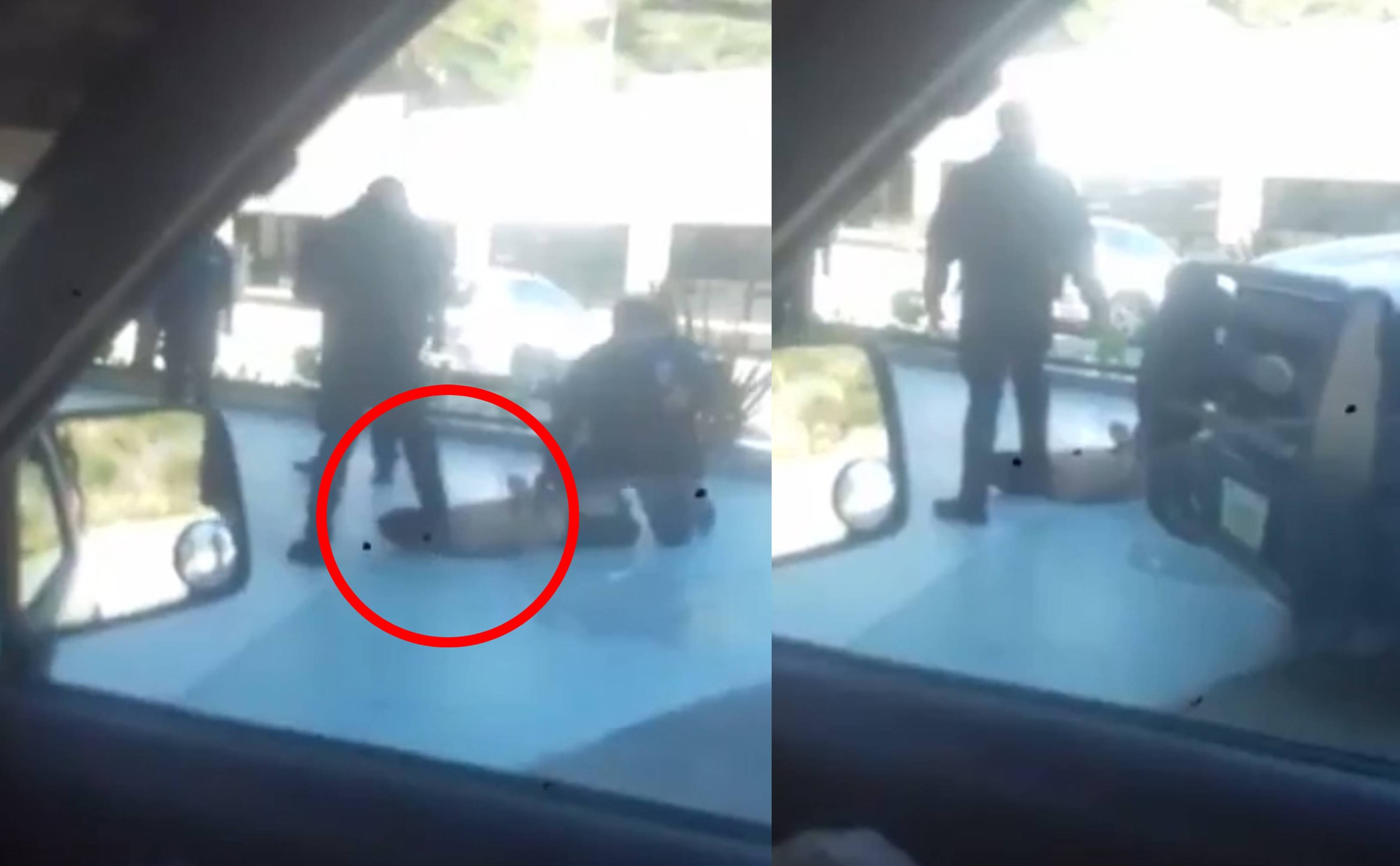 Con la bota en el cuello, policía de Tijuana mata a detenido