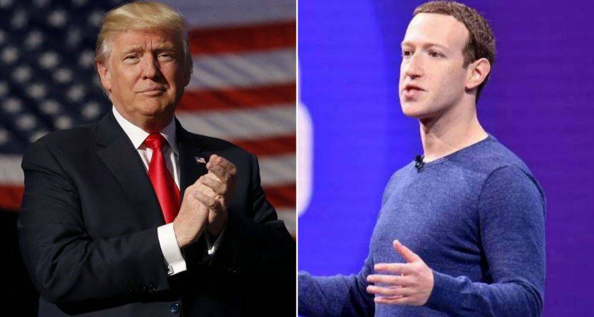 Trump Zuckerberg Trump Zuckerberg