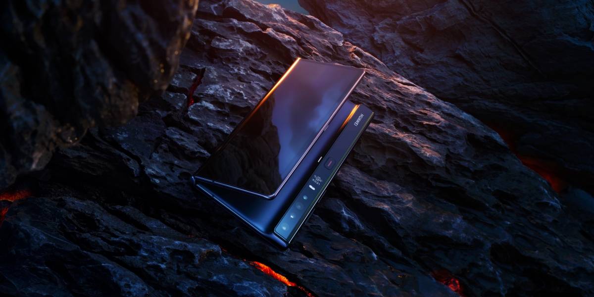 Huawei Mate X2: renders muestran su próximo celular plegable, con lápiz y pantalla lateral