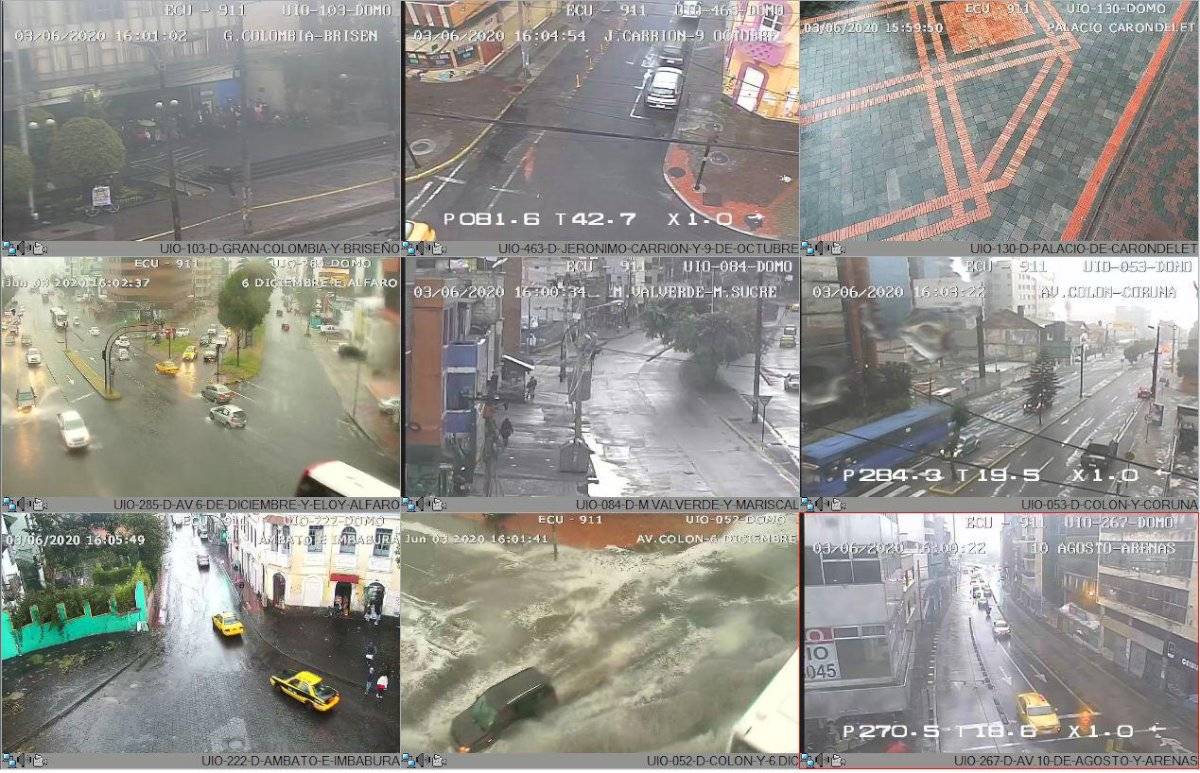 lluvia en Quito 3 de junio