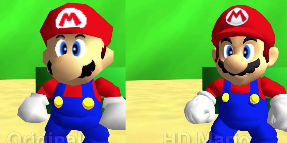 Nintendo: Super Mario 64 para PC recibe mods HD