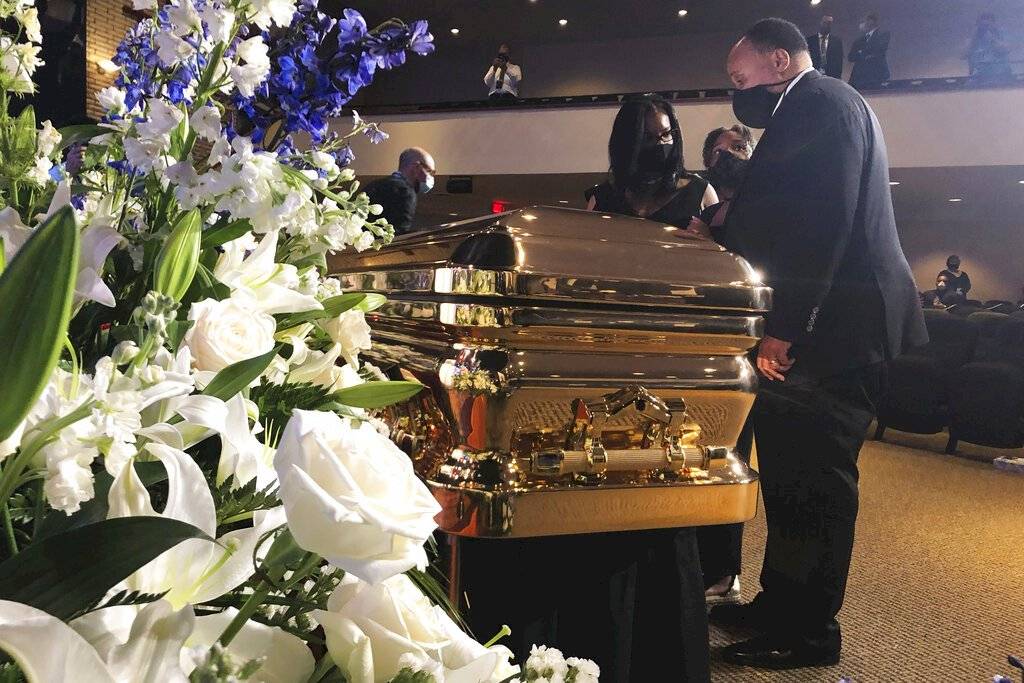 funeral de George Floyd martin luther king