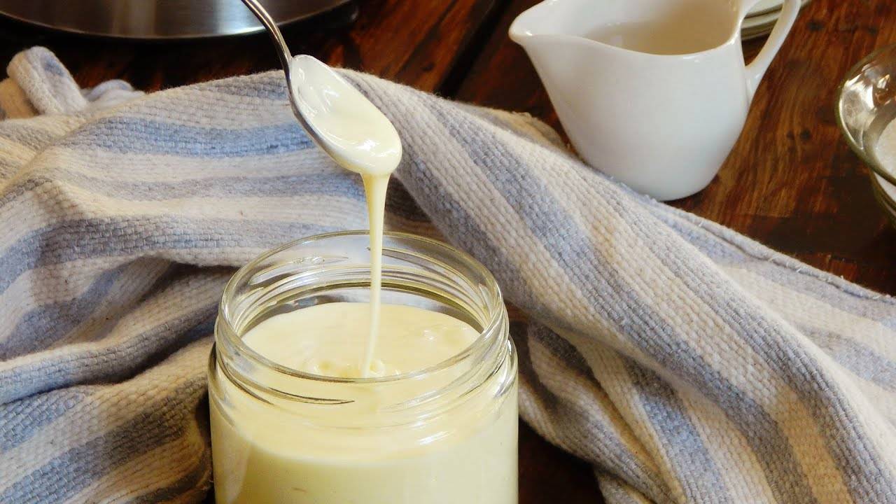 Leche condensada casera