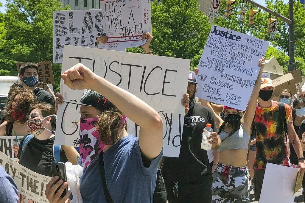 Protestas Columbus, Estados Unidos