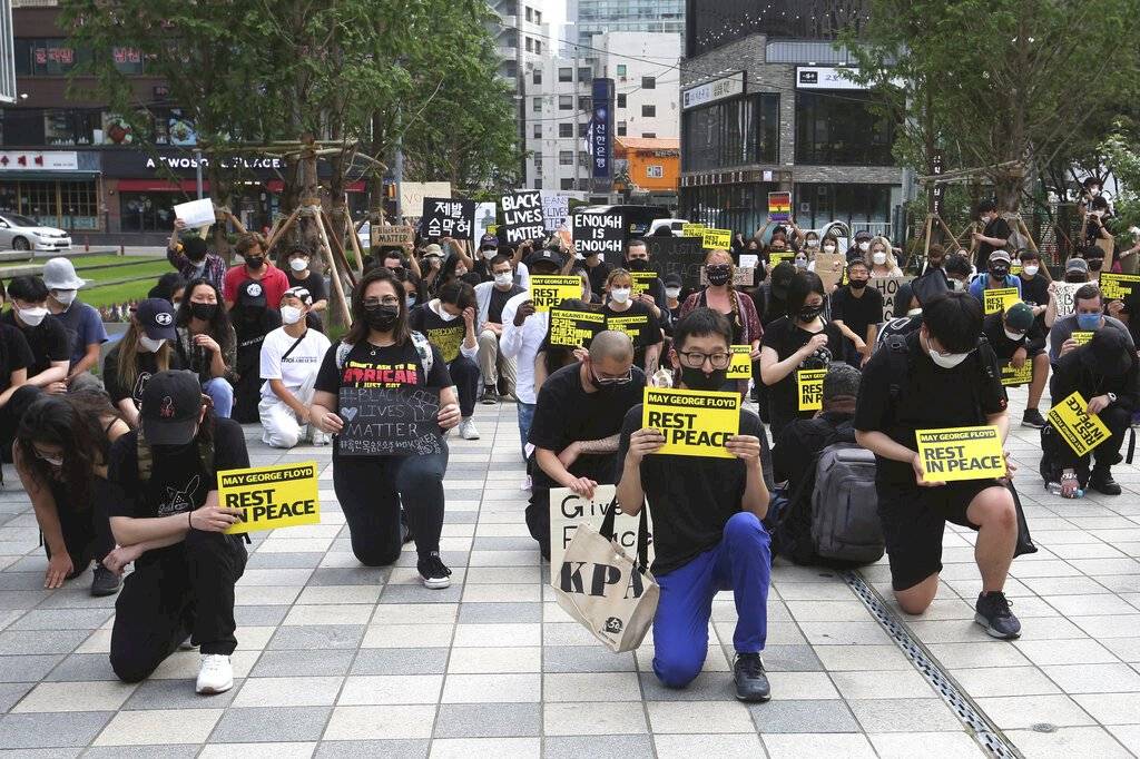 Protestas Corea del Sur
