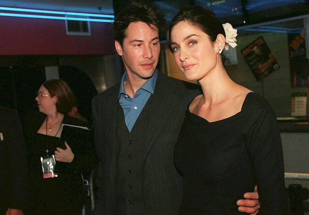 Keanu Reeves e Carrie-Anne Moss