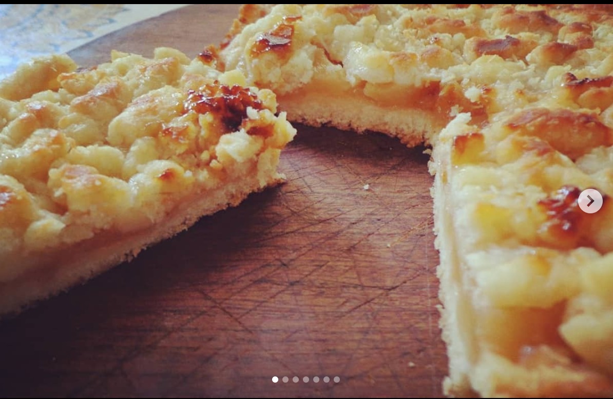 torta manzana y pera