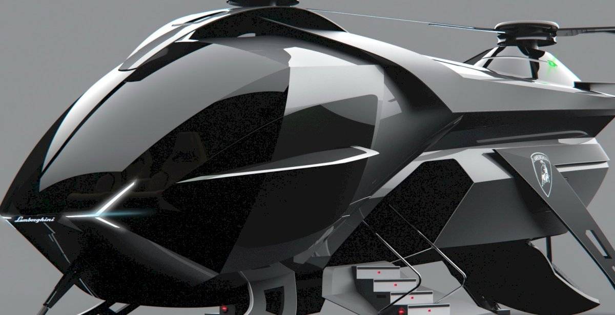 Lamborghini diseñó su propio helicóptero