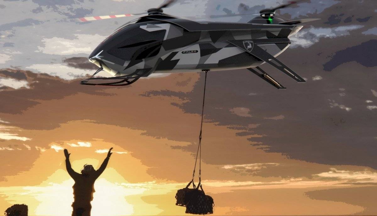 Lamborghini diseñó su propio helicóptero
