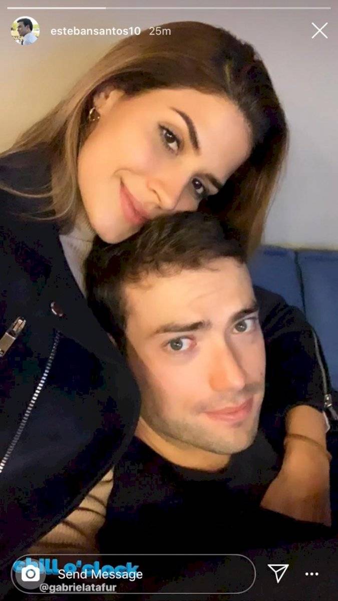 Gabriela Tafur y Esteban Santos