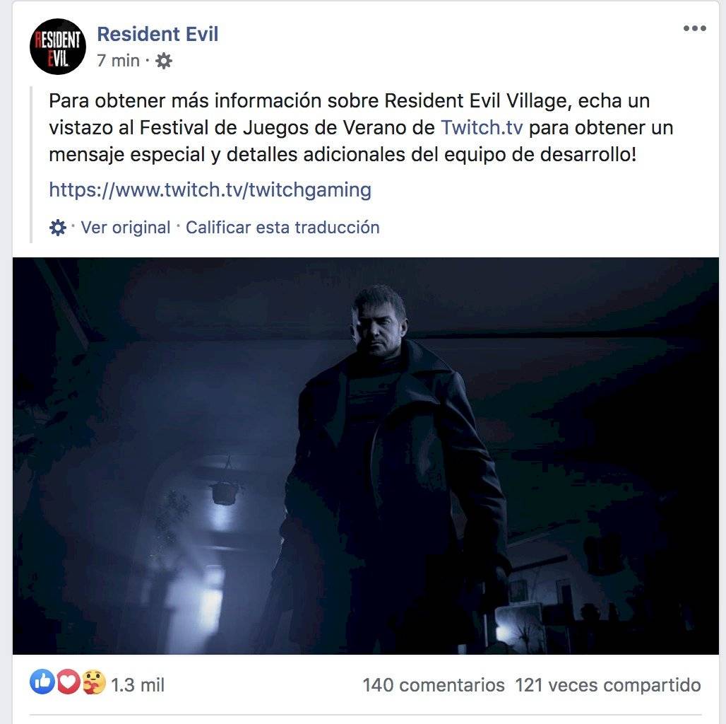 Regresa el terror clásico con el primer tráiler de Resident Evil: Village