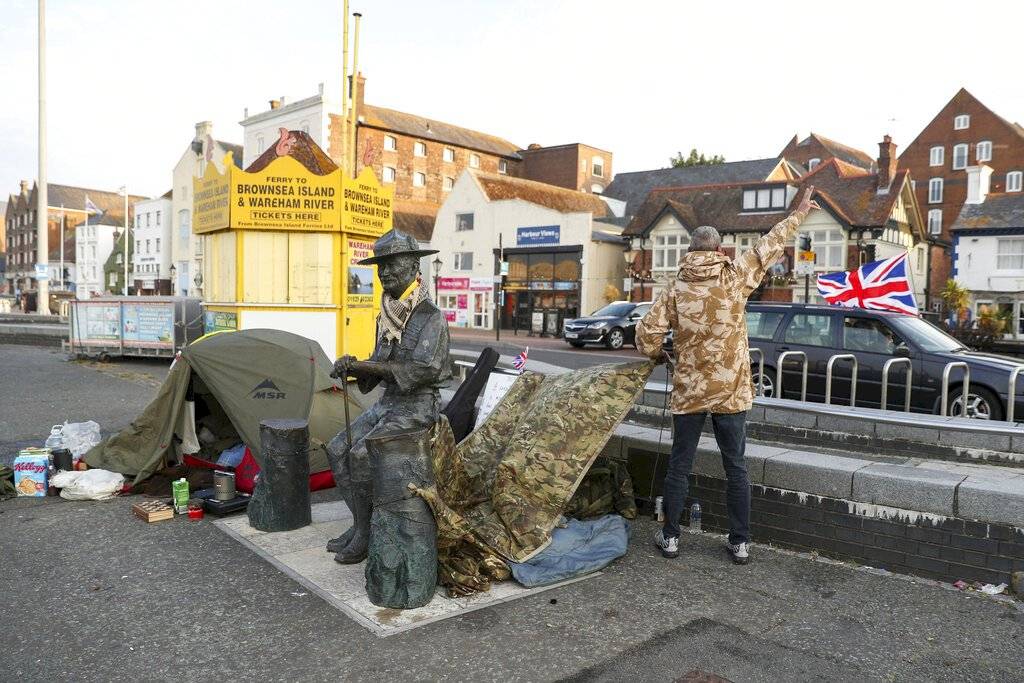Estatua ataque