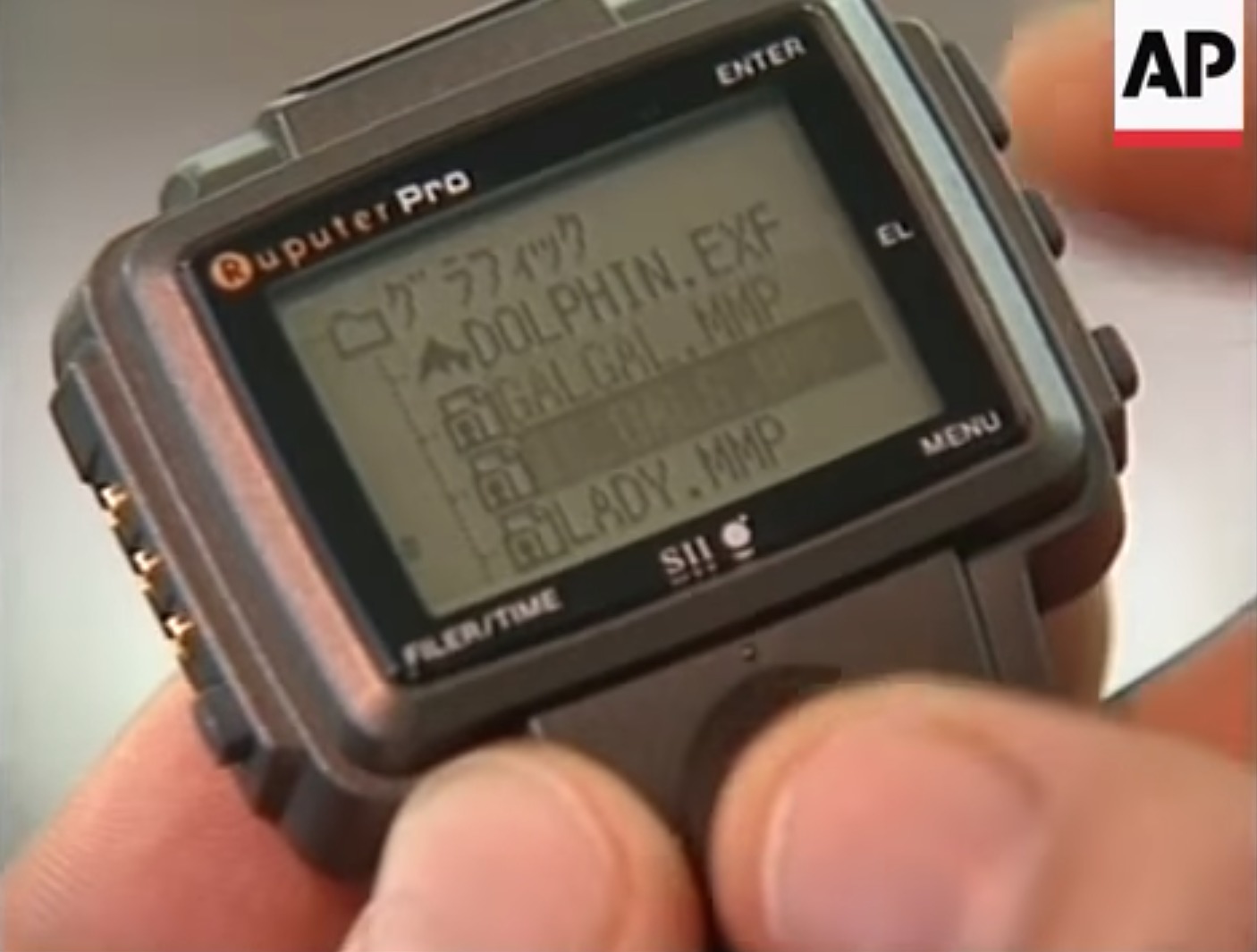  Japón smartwatch retro 