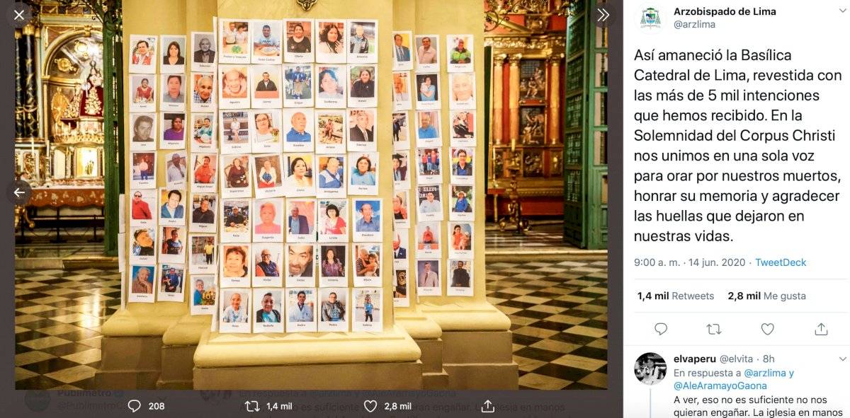Arzobispado Lima actor porno
