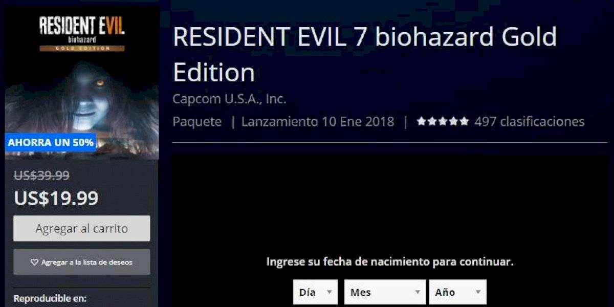 Residetn Evil 7, Far Cry y otros importantes títulos tienen más de 50% de descuento en la PlayStation Store