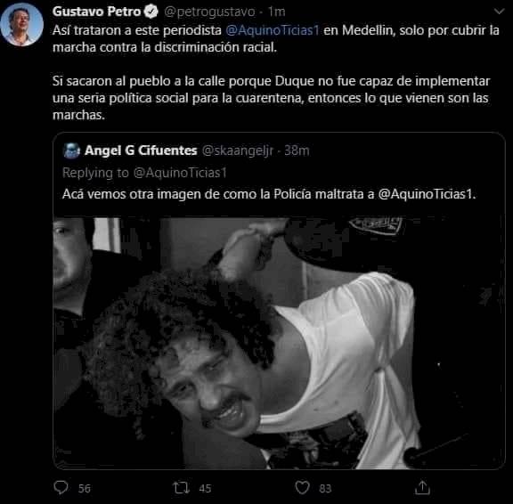 Petro y Youtuber mexicano