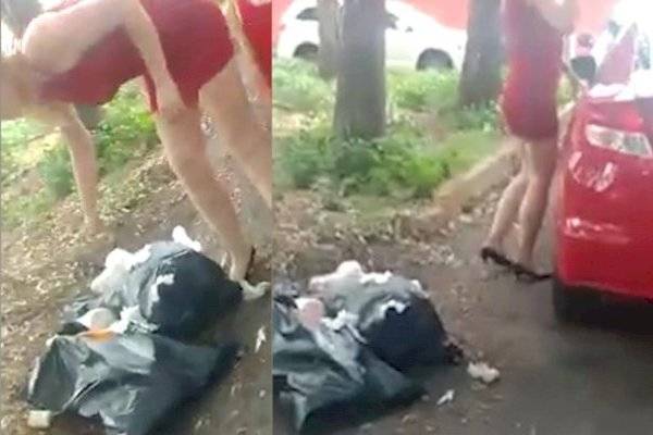 Obligan a mujer a llevarse basura que tiró en parque de Coyoacán