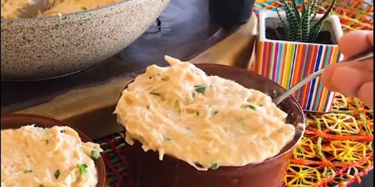 Aprenda a fazer um creme de frango desfiado muito cremoso | Metro World