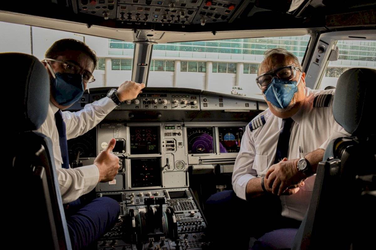 José Helou, capitán y piloto de LATAM