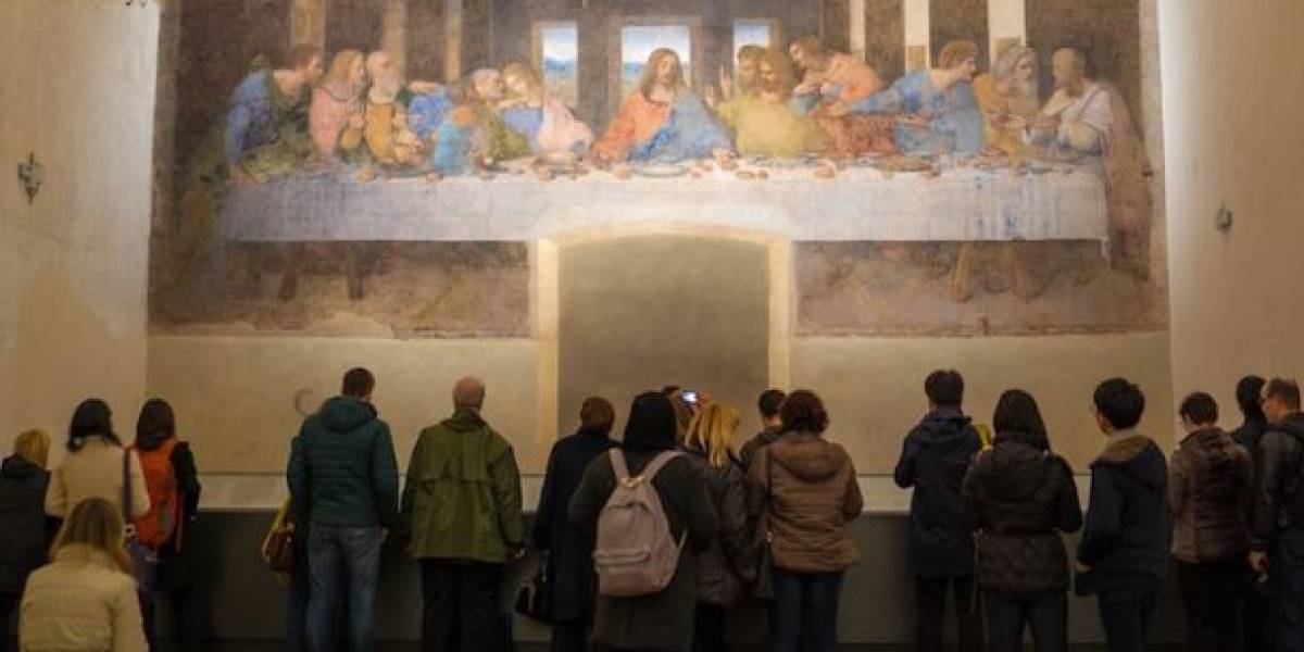Google muestra los detalles de la Última Cena, incluyendo los “pies perdidos” de Jesús