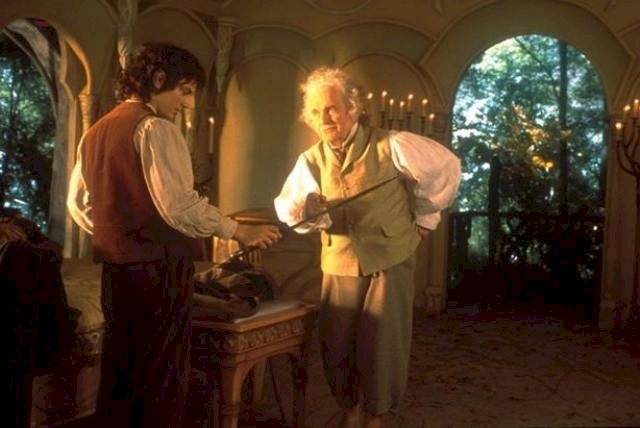 Ian Holm en El Señor de los Anilos